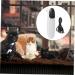Aboofan Pet Thermometer - Accurate Electronic Temperature Detector for Cats & Dogs - Fast & Easy Ear Measurement - Buy Online on GoSupps.com