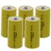 5x SubC 1.2V 2000mAh NiCD Button Top Rechargeable Batteries for electric razors toothbrushes