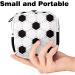 Portable Women's Binding Storage Bags | Menstrual Cup & Pad Pouches for Teens | Stylish Football Pattern in Black & White - Buy Online on GoSupps.com