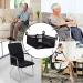 Wheelchair Storage Bag - Rollator Underseat Organizer Lightweight Elderly Walker Basket Basket Pouch for Rollator Elderly Walker Basket Scooters Shopping Black (Black) - Buy Online on GoSupps.com