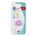 Neobaby Light Pacifier with Anatomical Silicone Lid - Maxi 12 Months + 2 Pieces - Pink - Shop Internationally - Buy Online on GoSupps.com