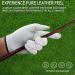 Lovmead Men's Leather Golf Gloves - Left Hand All-Weather Cabretta Comfortable Fit S-XL - Buy Online on GoSupps.com