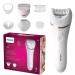 Philips Epilator for Women Facial Hair Removal Device  Womens Shaver & Trimmer  Leg Hair Removal for Women. Cordless  Rechargeable