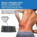 Back Brace with Warm Lumbar Pad - Ergonomic Waist Support for Lower Back Pain Relief | Medium Black | Ideal for Work & Sports - Buy Online on GoSupps.com