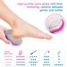 Nano Glass Corneal Remover - 2 in 1 Wet & Dry File for Safe & Effective Foot Care | Fast Results in Rose - Buy Online on GoSupps.com