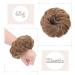 Thick Synthetic Hair Bun Extension - Coffee Brown & Sandy Brown Hairpiece for Women - 45g - Buy Online on GoSupps.com