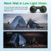 12x42 HD Binoculars for Adults & Kids Super Bright High Power Binoculars with Large view Clear Low Light Night Vision BAK4 FMC Prisms Waterproof Compact Binoculars for Hunting Bird Watching Stargazing - Buy Online on GoSupps.com
