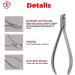 Distal End Cutter Flush Cut Long Handle | Safety Hold Tungsten Carbide Dental Orthodontic Instruments - Buy Online on GoSupps.com