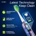 7AM2M Electric Toothbrush for Adults & Teens - LED Screen 5 Modes 90-Day Charge 8 Brush Heads - Purple - Buy Online on GoSupps.com