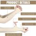8 Pairs Elderly Skin Protector Sleeves | Arm Sleeve for Thin Skin Tear & Bruise Protection | Nude Color - Buy Online on GoSupps.com