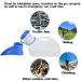 AWOKEN Unisex Portable Urinal for Camping and Travel - 1x Women Urinal (White/Blue) - Buy Online on GoSupps.com
