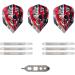 Viper Blitz 26g Tungsten Steel Tip Darts Set with Storage Case - Premium Quality - Buy Online on GoSupps.com