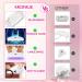 Krofaue 36W UV LED Nail Lamp - Cordless Rechargeable Nail Light with 23 Beads & Digital Display for Gel Polish - Portable 60s/120s/300s Timer - Buy Online on GoSupps.com