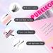 Lash Clusters DIY Eyelash Extension Kit with Bond Seal, Applicators, Individual Lashes & Remover - 10-16mm Cloudy Kit - Buy Online on GoSupps.com
