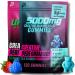 Uncaged Performance Creatine Gummies Variety Pack Strawberry & Blue Raspberry 5g Creatine Per Serving 240 Gummies Total Fast Absorbing - Supports Muscle Growth & Strength Support for Men & Women