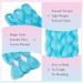 Tess Braids Extensions Blue - 60 cm Jumbo Kanecalon Hair Braids (3 Pack) for Box Braids - 100g Bundle - Buy Online on GoSupps.com