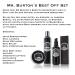 Mr. Burtons Classic Beard Care Set - 3 Piece Oil Balm & Shampoo - Premium Grooming for a Perfect Beard - Buy Online on GoSupps.com