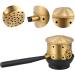Faruta Moxa Cone Burner - Copper Moxa Stick Holder with Handle for Moxibustion Therapy - Healing Box & Tools for Back Leg Belly Waist - Buy Online on GoSupps.com
