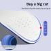 Memory Foam Invisible Height Increase Insoles - Breathable Orthopedic Shock Absorption Pads (EU43-44 A1.5cm) - Improve Comfort & Style - Buy Online on GoSupps.com