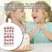 dijiusidy 1 Set Christmas Nail Wraps Cartoons Style Decor Adorable False Fingernails Children Removable Art Decals DIY Manicure PNT-16-08 - Buy Online on GoSupps.com