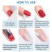 LOUINSTIC Gel Nail Polish Remover - Quick 3-5 Minutes Removal with Cuticle Oil and Latex Tape - Easy Gel Nail Remover for Christmas Gifts - Buy Online on GoSupps.com