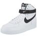 Nike Men's AIR Force 1 '07 Basketball Shoes 11 White/Black