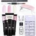GMWD Poly Nail Gel Kit Gel Nail Extension Kits 3 Colours 15ml Polygel Nail Starter Kit Professional Nail Builder Gel Set Quick Extension Building Gel Starter Kit Nail Art Sets for Beginners - Buy Online on GoSupps.com