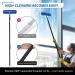 VITEVER Professional Window Squeegee Cleaner Tool with Extension Pole - 2-in-1 Scrubber Cleaning Kit - Buy Online on GoSupps.com
