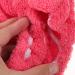 Quick Dry Hair Turbans for Women - Shower Cap & Towel Wrap - Medium Rosy Hair Drying Cap - Buy Online on GoSupps.com