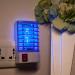Indoor Bug Zapper Plug-in Mosquito Killer Trap - 2 Pack Electric Fly & Gnat Trap for Home - Mini Insect Killer Light for Flying Pests - A-blue - Buy Online on GoSupps.com