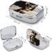 Cute Chihuahua Pill Box | Portable 2 Compartment Medicine Organizer | Travel-Friendly Vitamin Holder for Purse & Pocket - Buy Online on GoSupps.com