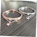 Beaupretty High-Quality Handcrafted Rose Gold Bracelet for Women | Stylish Star Arm Loop - Perfect Gift | 19.5*1.2cm - Buy Online on GoSupps.com