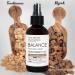 Balance - Frankincense & Myrrh Sandalwood Aromatherapy Mist | 100% Natural Essential Oil Blend for Grounding & Calmness | Eunoia Naturals - Buy Online on GoSupps.com