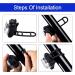 PAGOW 20pcs Bike Silicone Mount Bands - 70 x 24 mm Black Rubber Bands for Bicycle Lights - Buy Online on GoSupps.com