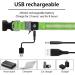 Masbrill LED Dog Collar - Waterproof Luminous Adjustable Safety Band for Small Medium & Large Dogs 3 Flashing Lights Green (48-60cm) - Buy Online on GoSupps.com