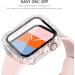 KADES Compatible for Bling Apple Watch Protective Case with Built-in Screen Protector for Apple Watch 40mm iWatch Series SE SE2022 6 5 4 (40mm Clear) Clear 40mm - Buy Online on GoSupps.com