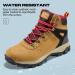 HISEA Brown Women's Hiking Boots - Size 7.5 | Waterproof Outdoor Footwear - Buy Online on GoSupps.com