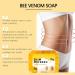 Bee Venom Firming Soap - Natural Handmade Soap Bar - Body Tightening Soap - Face Soap Bar for Deep Cleasing - Hydrating Soap for All Skin Types - Skin Lightening Smoothing Moisturizing Oil Control - Buy Online on GoSupps.com
