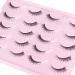 Natural Wispy Cat Eye 3/4 Manga False Eyelashes - Pack of 10 Pairs - Buy Online on GoSupps.com