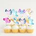 Kids' Kawaii Cartoon Axolotl Cupcake Toppers Set of 18 Pieces - This is a cute item to use as reptile-themed party baby shower party and newt-themed birthday party decorations for boys and girls - Buy Online on GoSupps.com