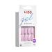 KISS Gel Fantasy Press-On Nails - Light Pink Almond Shape Includes Glue & Nail Kit - 28 Nails | Shop Internationally - Buy Online on GoSupps.com