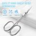 Nail Scissors for Women Eyebrow and Nose Hair Scissors Men Small Curved Nail Scissors for Toenails Cuticle Scissor Sharp Toe Nail-scissors for Thick Nails for Family Friends Professionals - Buy Online on GoSupps.com