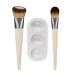 EcoTools Custom Match Makeup Brushes Set - Liquid Foundation & Mix Palette - 2 Brushes for Flawless Application - Buy Online on GoSupps.com