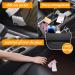 Black Car Seat Organizer Bag - Front Seat Console Pocket for Cell Phone and Keys - Buy Online on GoSupps.com