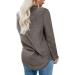 Crew Neck Shirts Long Sleeve Sweatshirts SkinFriendly Pullover Loose Fit and Casual for Home (M) Gray - Buy Online on GoSupps.com