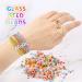 DICOBD Craft Beads Kit - 10800pcs Glass Seed Beads & 1200pcs Letter Beads for Jewelry Making - Includes Cords for Bracelets, Necklaces, and Key Chains - Buy Online on GoSupps.com