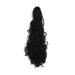 WIG ME UP 9563B-1 Long Curly Black Braid Ponytail Hairpiece - 60 cm Voluminous Curly Extensions for Stunning Looks - Buy Online on GoSupps.com