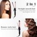 Hair Straightener & Curling Iron 2-in-1 | Adjustable Temps Auto Shut Off Lightweight Design - Shop Now for International Shipping - Buy Online on GoSupps.com