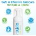 Gentle T-Blast Foaming Facial Cleanser with Tea Tree Oil for Kids and Pre-Teens - 150 ml - Buy Online on GoSupps.com