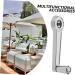 Milisten Outdoor Umbrella Rotary Handle Plastic Iron Patio Umbrella Replacement Parts Umbrella Crank Replacement Silver Umbrella Rotary Handles for Daily Use - Buy Online on GoSupps.com